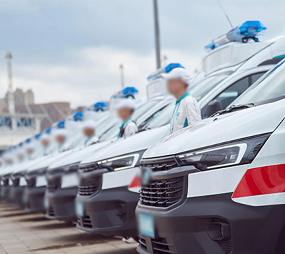 隆德县服务车队展示